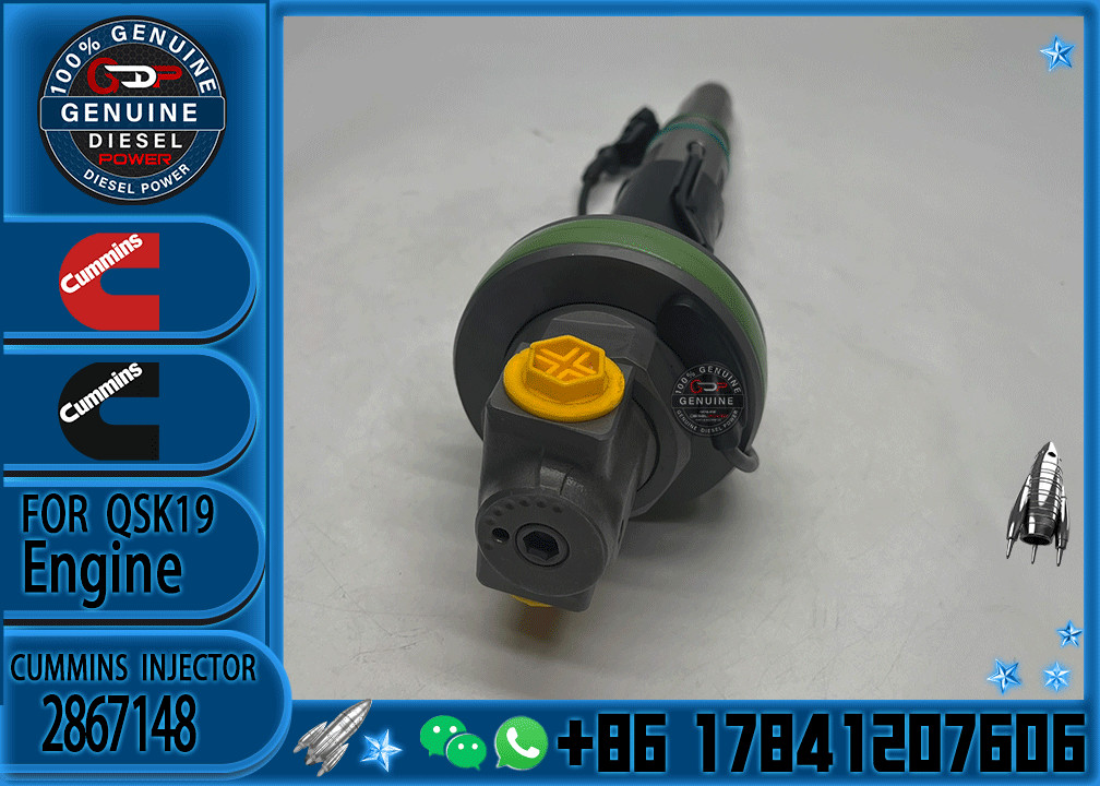 Fuel Injector Y431K05392 2867147 2867147NX 2867148 F00BJ00000 F00BJ00001 For CUMMINS QSK19 QSK38 QSK50 QSK60 Engine
