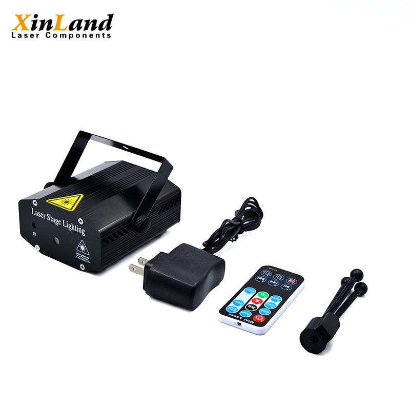 LED Laser Party Light Mini Laser Stage Light Projector With Remove Control Tripod