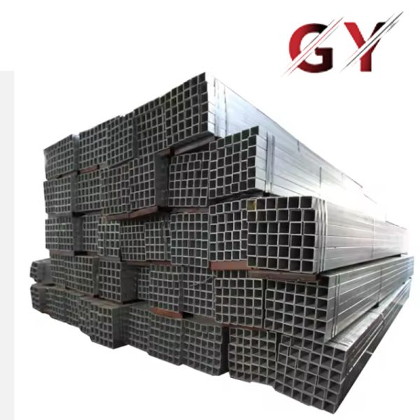 Quality Hot Sale Zinc Coated Q195 Q245 10# 20# 3-12m Customized Galvanized Square Steel Tube for Construction Structure for sale