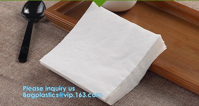 25pcs per pack 3ply Paper Napkins Rose Gold Foil Dots Designs Perfect for Birthday baby shower tableware decorations