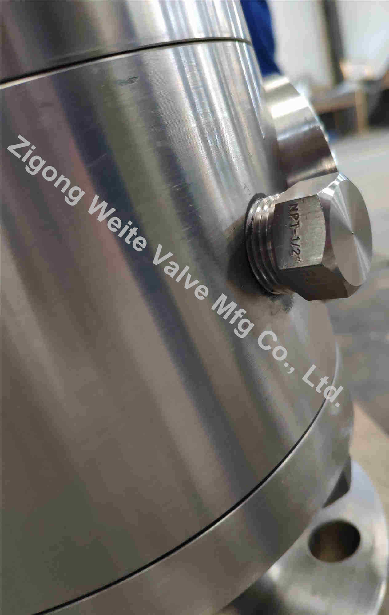 LNG Station F316 Cryogenic 3 Inch Ball Valve Floating Type Class 600