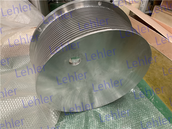 Harden Chrome Surface Basket Mill / Bead Mill Screen For Coating And Inks