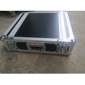  Factory Customize 2u To 24u Space Aluminum Case Rack Flight Case With Black Aluminum Alloy Case Manufactures