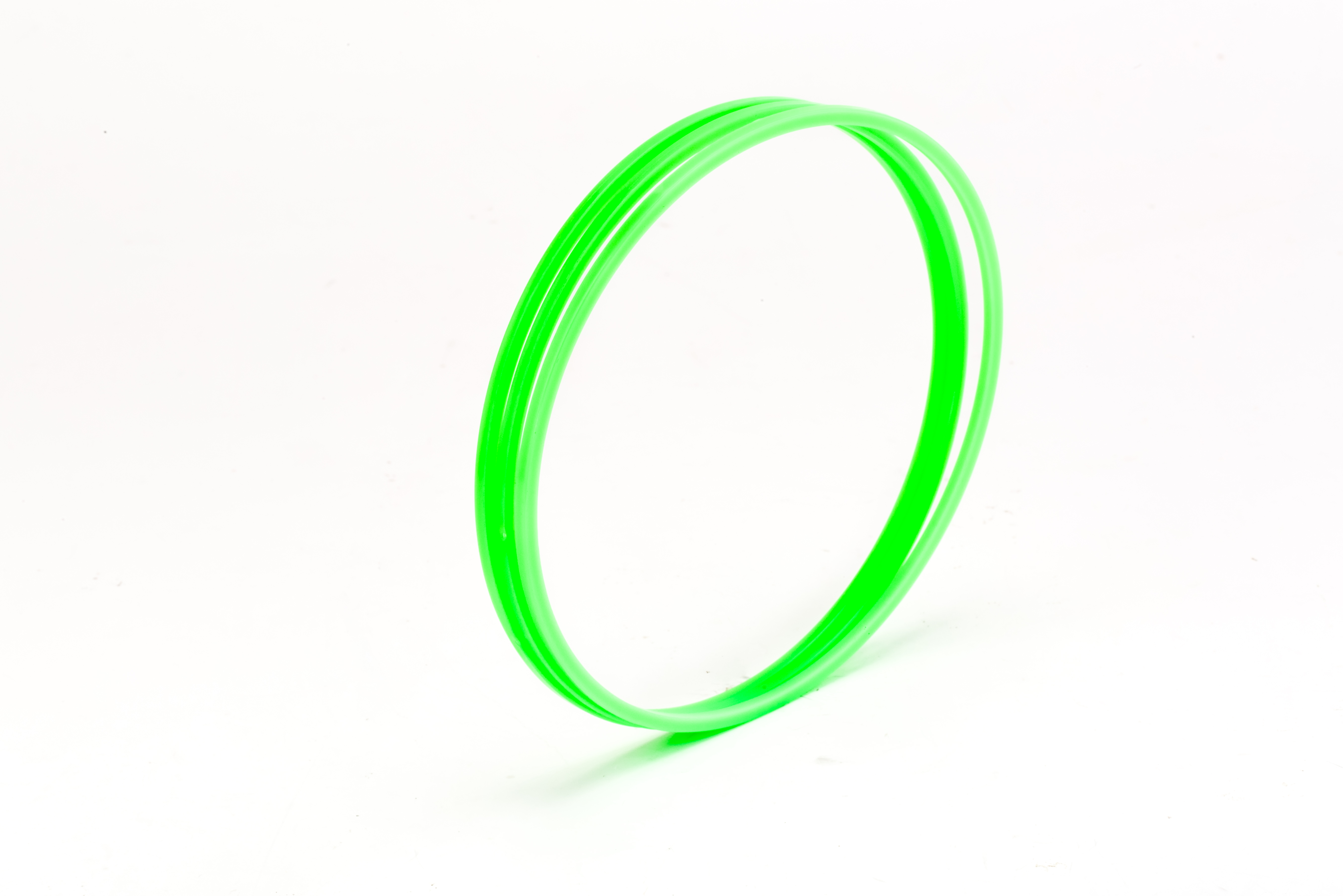 125 X 119 X 3mm TPU Coating Back Up Ring Green O Ring Backup Seal Gasket