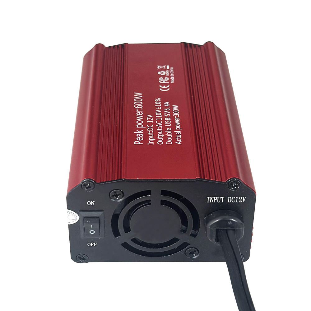 Universal Socket Car Power Inverter 300W 12V 220V Modified Sine Wave Converter Adapter for Laptop Phone USB Charging