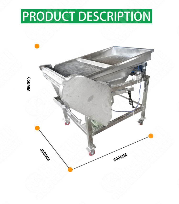 Commercial Fruit Vegetable Processing Equipment Pea Sheller Machine