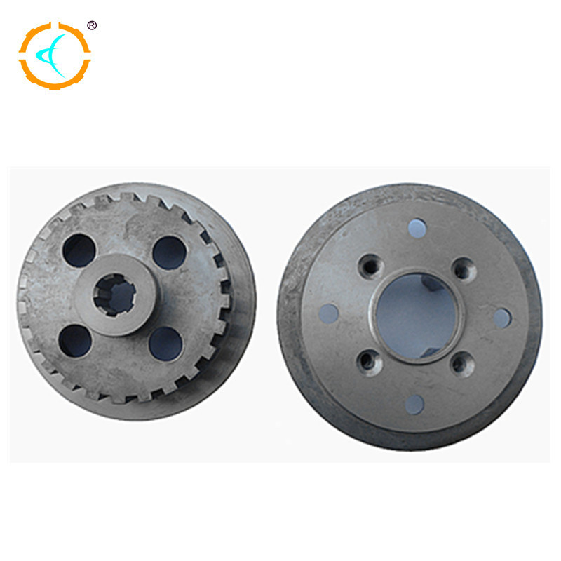 Three Wheeler Motorcycle Clutch Hub Silver Color ADC12 Material For TVS MAX100