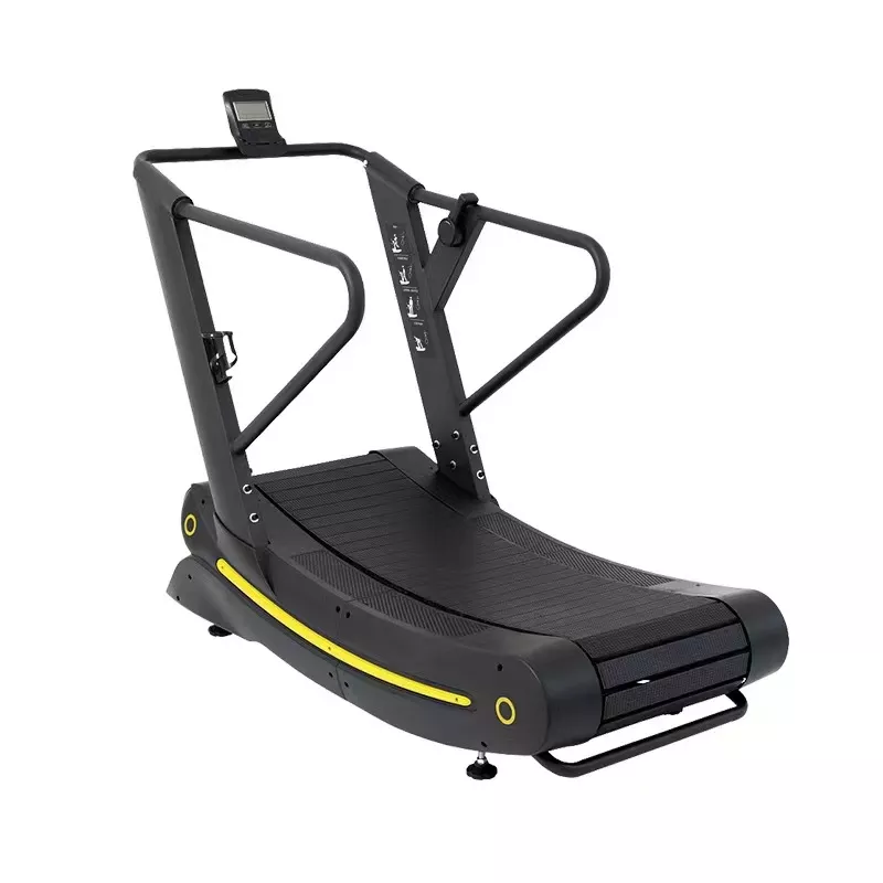 Non-motorized Treadmills Commercial Machine Curved Treadmill Silent Fitness Running Manual Mechanical