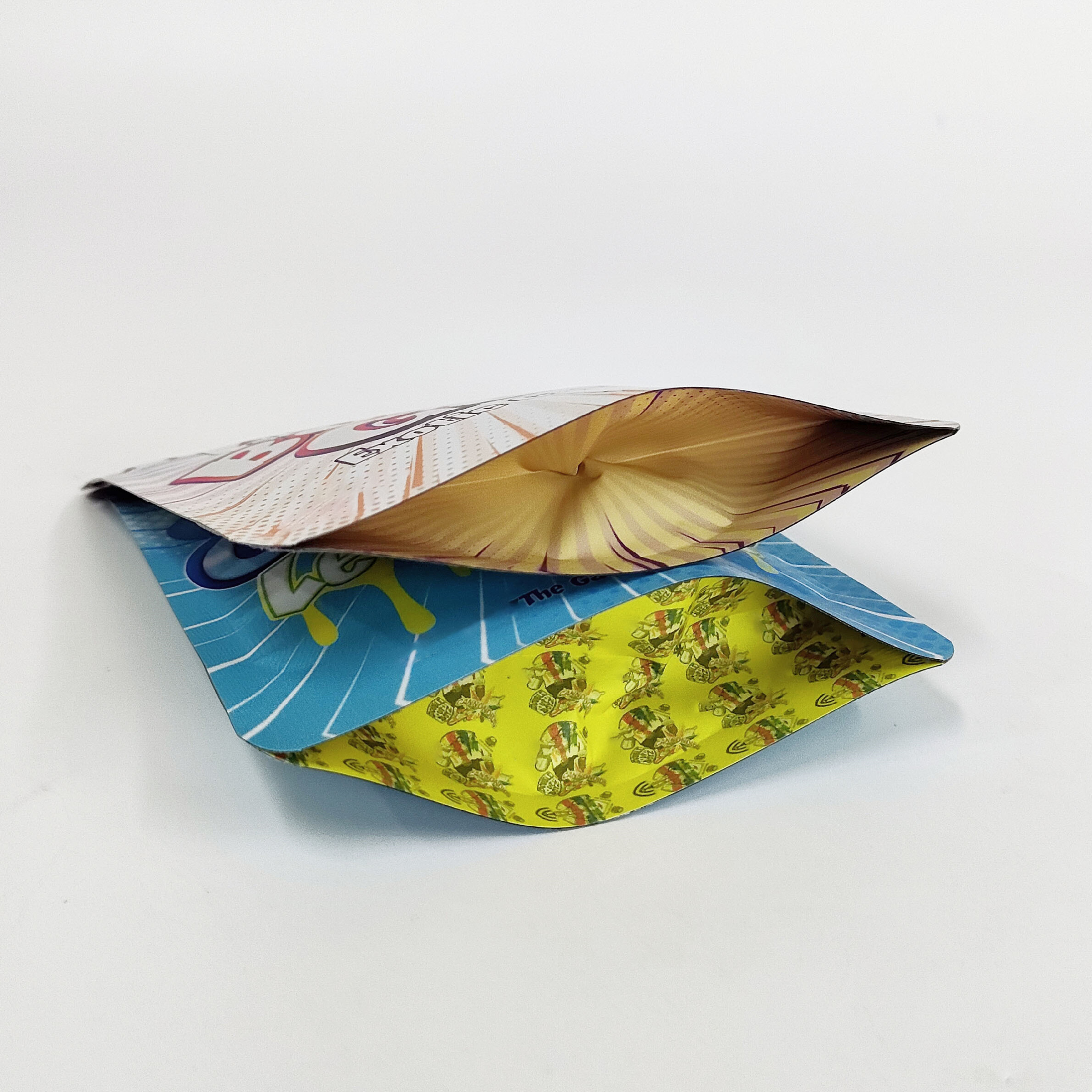 LDPE 3.5g Smell Proof Mylar Bags Zip Lock Mylar Pouch For Food