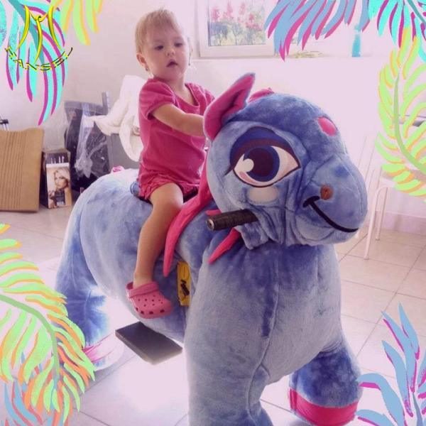 Hansel Kids and adult entertainment equipment stuffed animal scooter for
