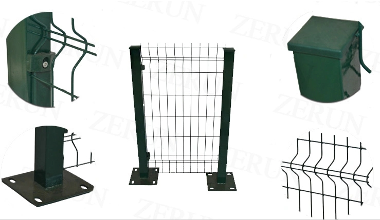 curved mesh fence