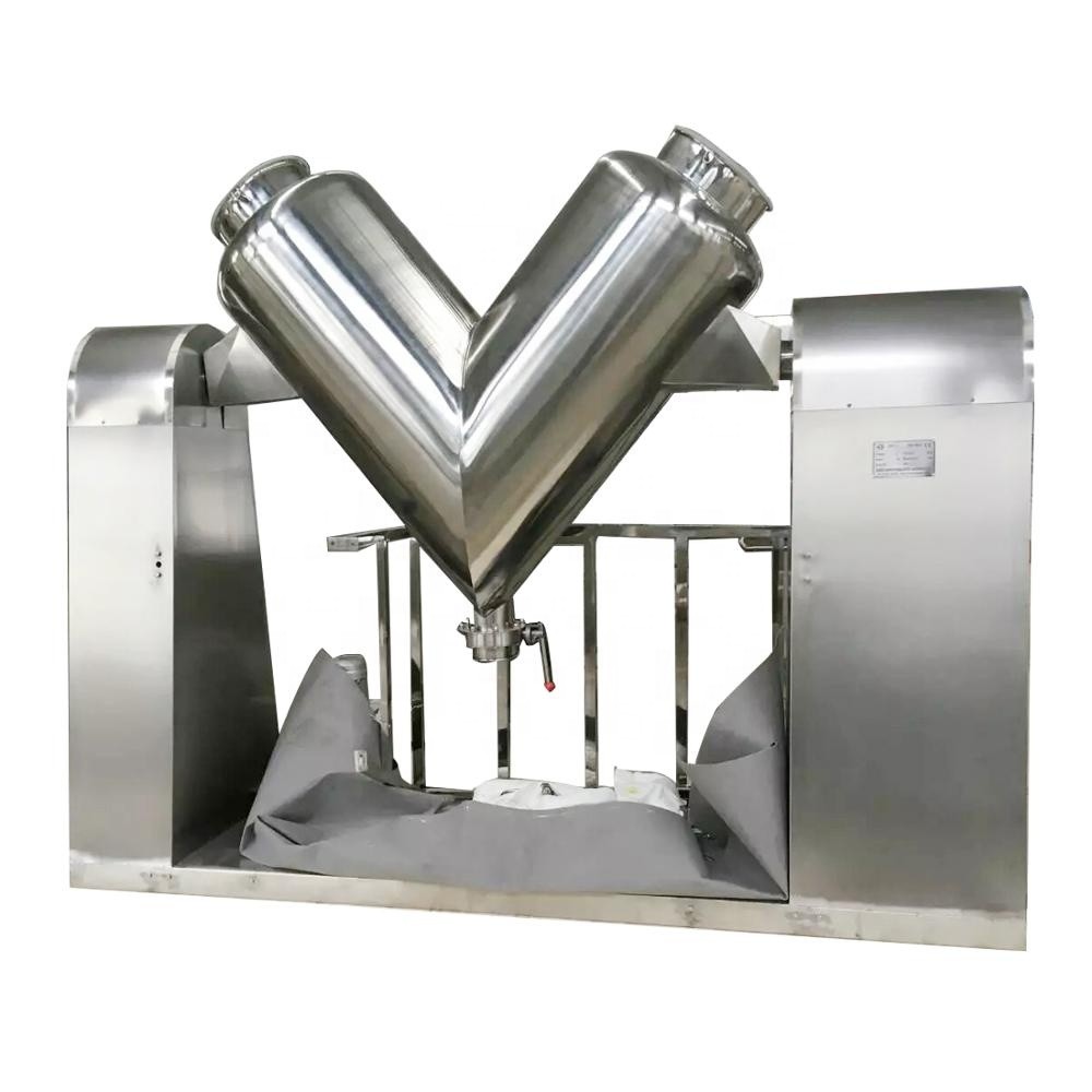 Industrial 200L V Type Powder Mixer Pharmaceutical Nutriceutical Chemical