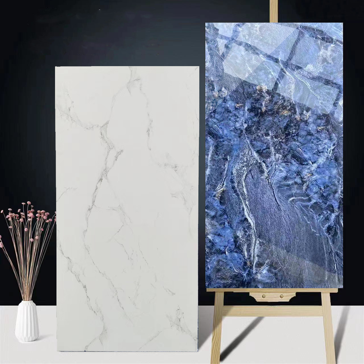 Vitrified 600x600mm Polished Porcelain Floor Tiles for Modern Buildings