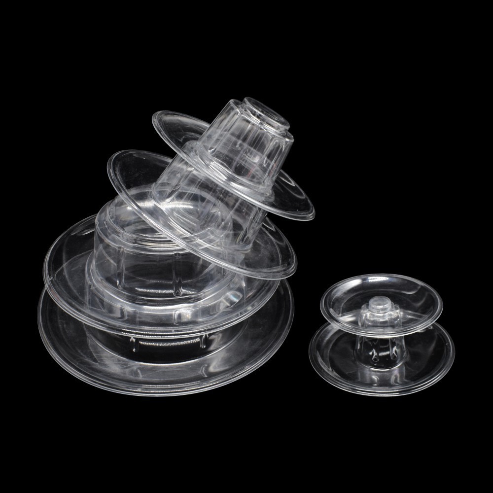 Custom PET Transparent Macaron Display Rack With Macaron Inner Tray And Macaron Box