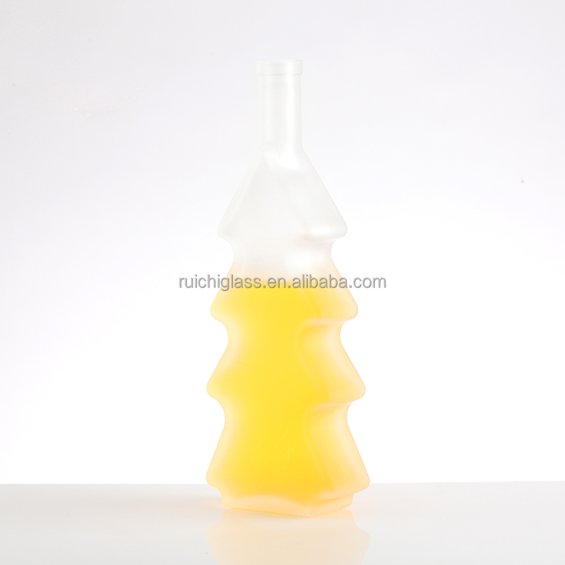 Custom Frosted Vodka Glass Bottles Perfect for Your Customer Requirements
