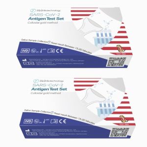 China Class III Swabs Antigen Test Kit SARS-CoV-2 Testing 1 Test/Box iiLO 70mm Australia on sale