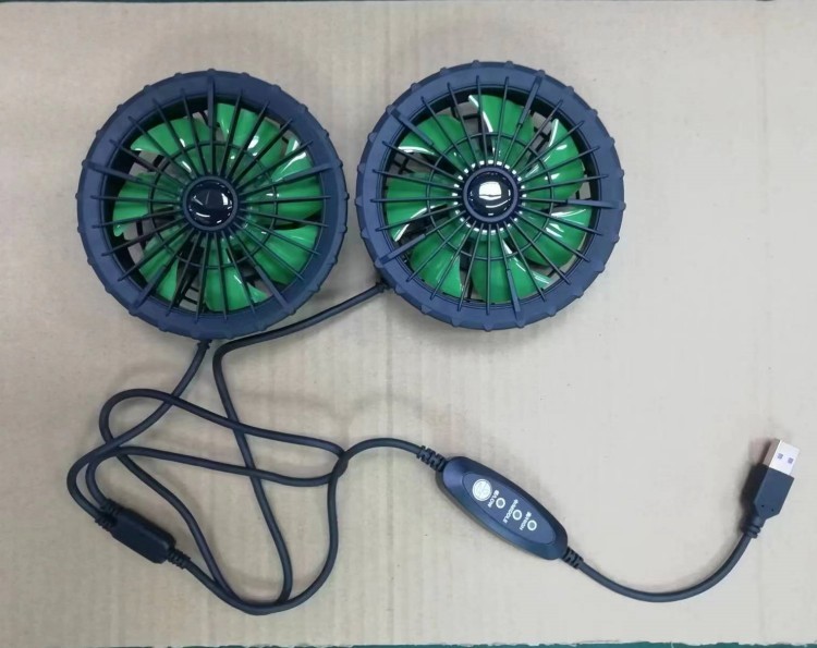 High Speed Jacket Cooling Fan 5000h Long Life Span Summer Air Conditioning