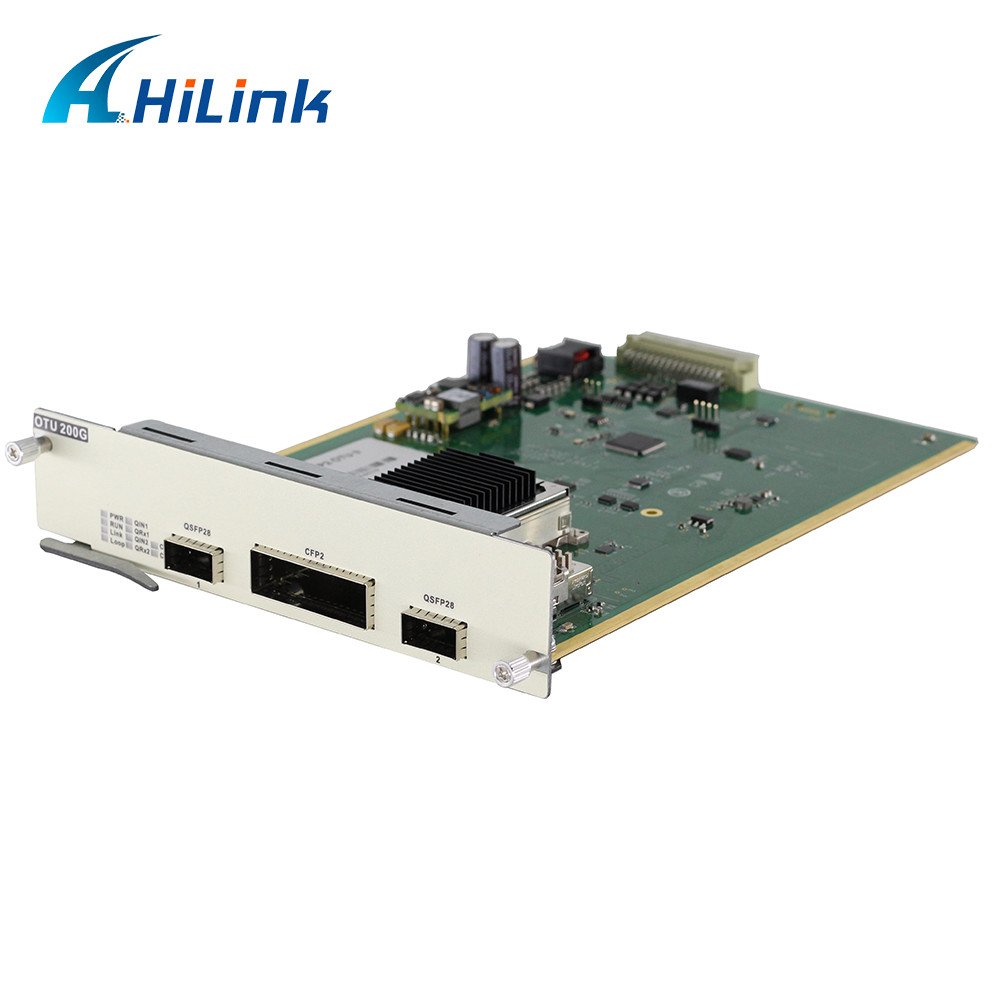 200G OTN/DWDM Muxponder With 2x100G QSFP Convergence To 200G CFP2