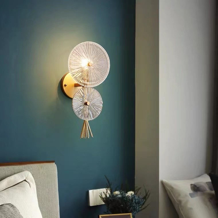 Luxury Hanging Pendant Lights Led Lighting Modern Flower Glass Chandeliers And Lamps