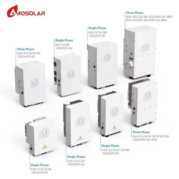 Deye Invert Hybrid Solar Inverters 3.6Kw 5Kw 8Kw 10Kw 12Kw with Reasonable 420