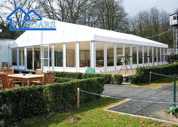 Large Clear PVC Roof Event Wedding Tents Rustproof Fire Retardant Elegant Tent