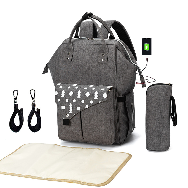 Amazing design new style USB Diaper backpack