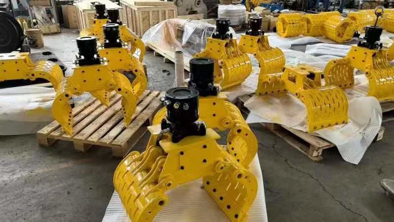 Grabbing machine Demolition And Scrap Metal Sorting Grapple Excavator Attachment Grapple