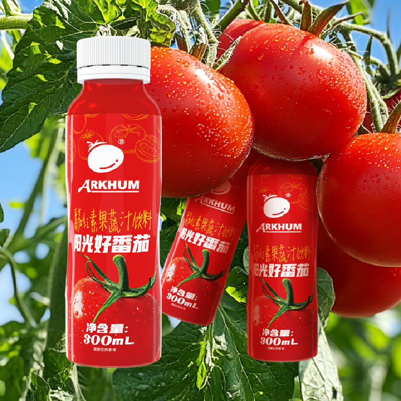 100 Natural Tomato Fruit Juice Bottling Tomato Juice Drink 100 Ml