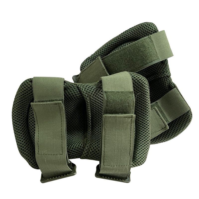 Sample Custom 4Pack Adjustable Guard Gear Flexible TPE Foam Padding Heavy Duty protective Knee Elbow Pad