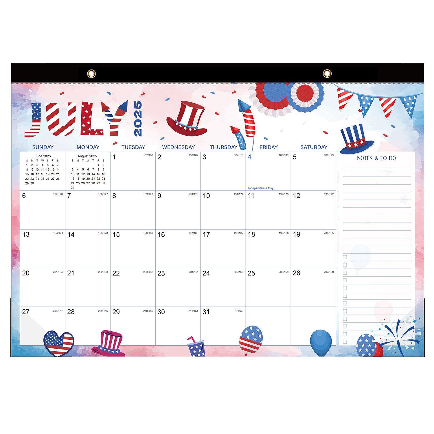 Custom Wall Calendar Spiral Bound End Month December