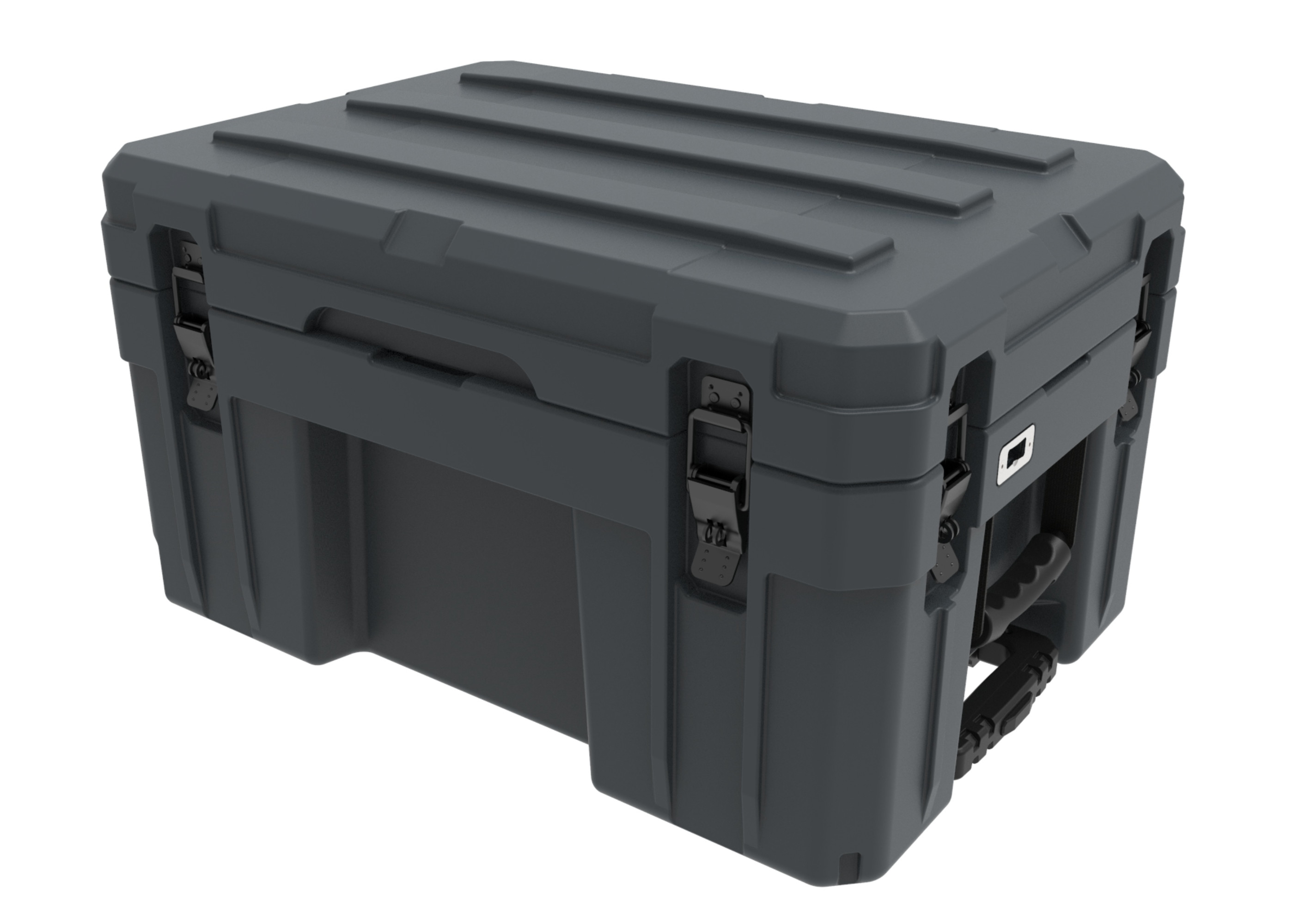 V5 LLDPE Rugged Storage Case Interlocking Customized 80L Capacity