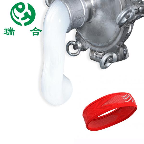 Low Viscosity LSR Two Part Liquid Silicone Rubber Silk Screen Positive / Heat