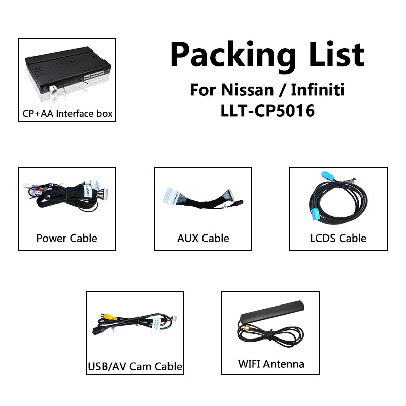 Lsailt Android Auto Carplay Interface For Nissan GTR GT-R R35 Nismo 2008-2010