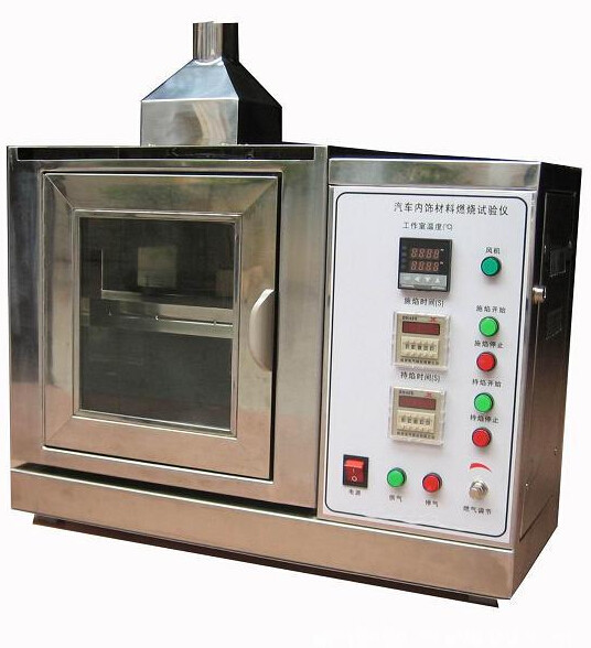 ASTM D5132 DIN7520 Fire Test Chamber For Automotive Interior System Material