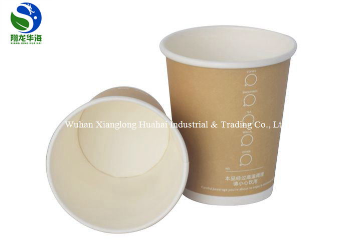 Recyclable PLA Coated Paper Cup 8oz 280ml Biodegradable Paper Cups