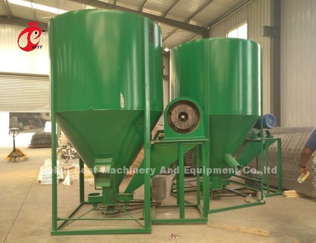 High Efficiency Animal Feed Processing Machine Mixer And Crusher Combine Machine Iris