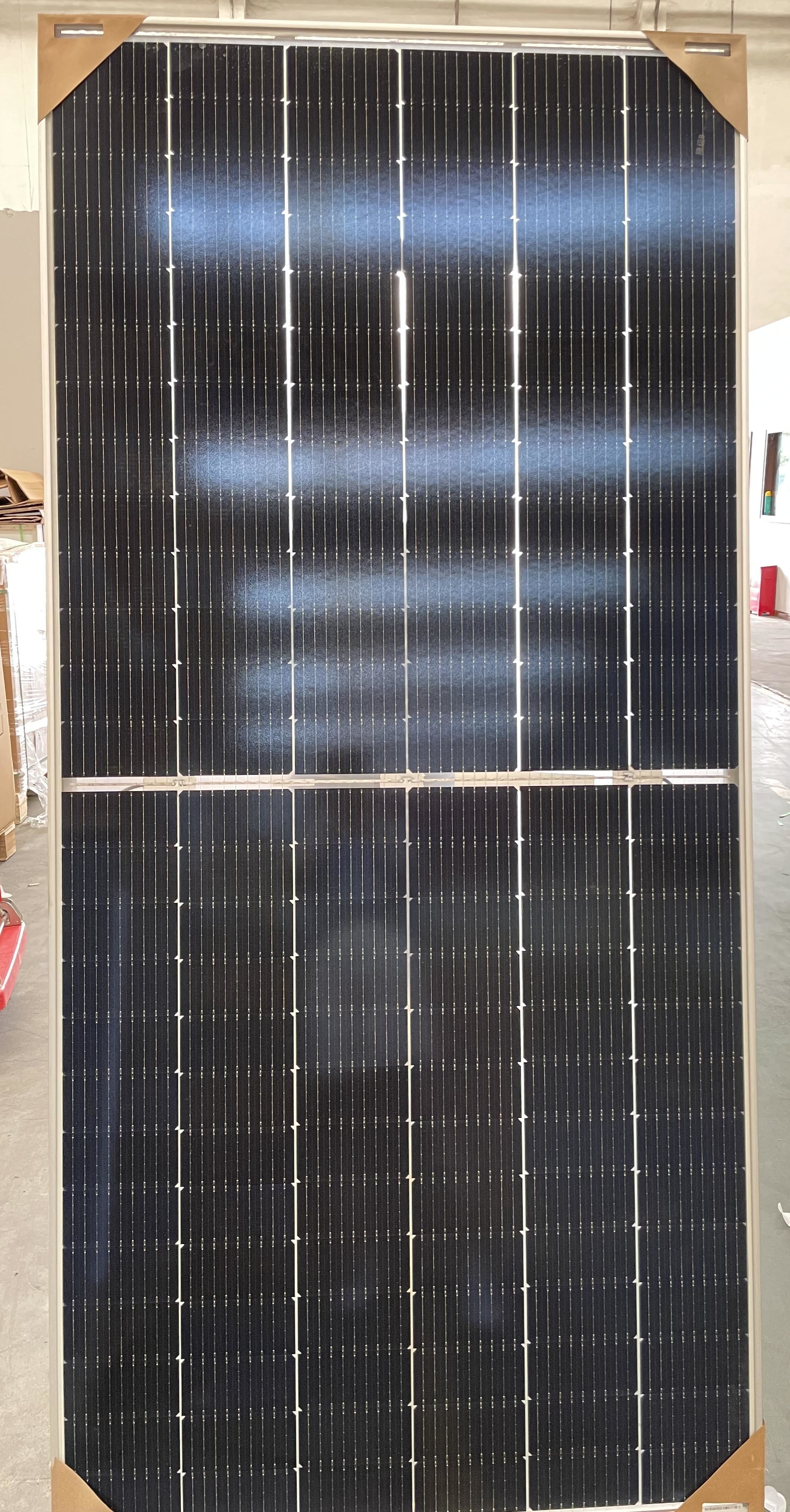 455W B Grade Jinko Bifacial Solar Panel , Off Gride System Two Sided Solar Panels