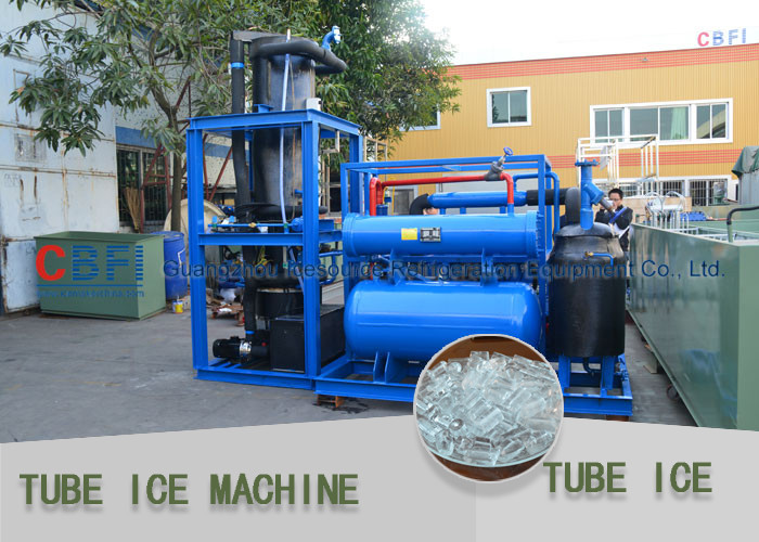1 Year Warranty Ice Tube Maker Machine With German Compressor / Control System