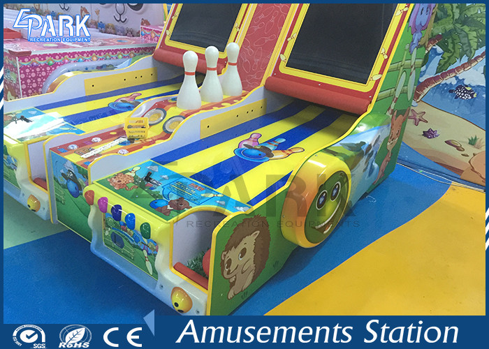 HD LCD Screen Arcade Bowling Machine / Coin Operated Game Machines Toys Redemption