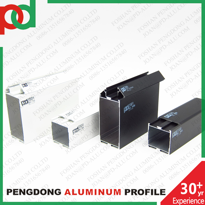 Aluminium Window Profiles In A Variety Of Colors And Finishes