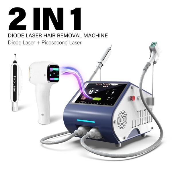 220V/110V 808nm Diode Laser Hair Removal Machine 15.6 Inch Color Touch Screen