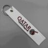 Buy cheap Qatar Airways Custom Patch Keychain Aviation Cultural Collection Compact Dual from wholesalers