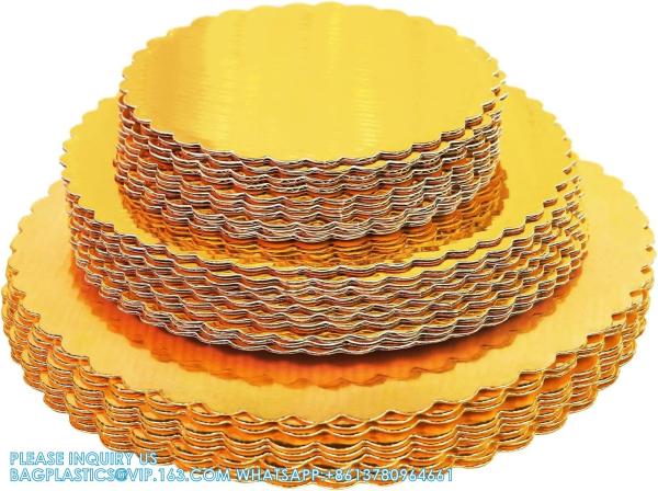 Cake Board Rounds, Circle Cardboard Base Boards, 8, 10 And 12-Inch. Perfect For