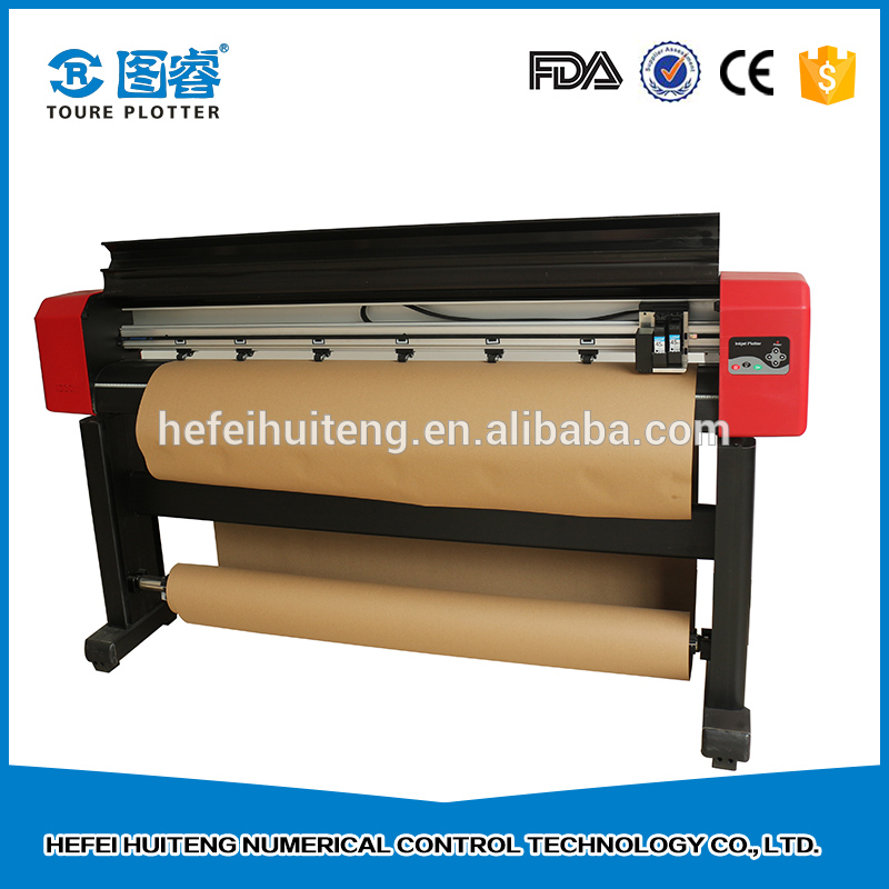 Garment Industry printing machine cutting width 1.8m garment vertical inkjet plotter