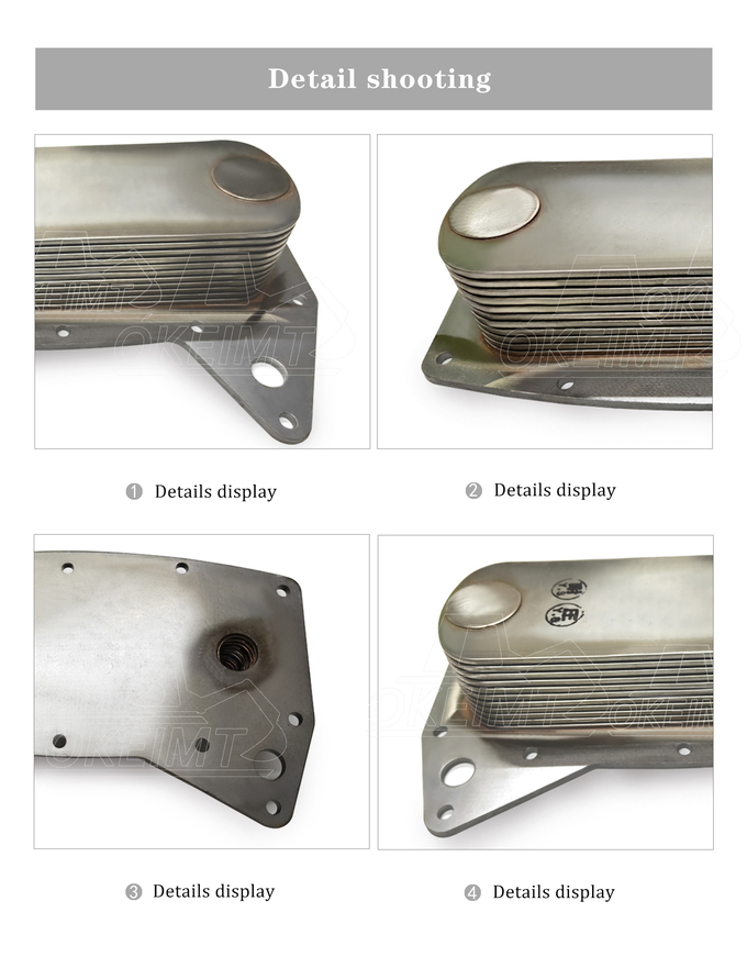 CATE C9 Engine Oil Cooler Core 2939367 293-9367 For Excavator