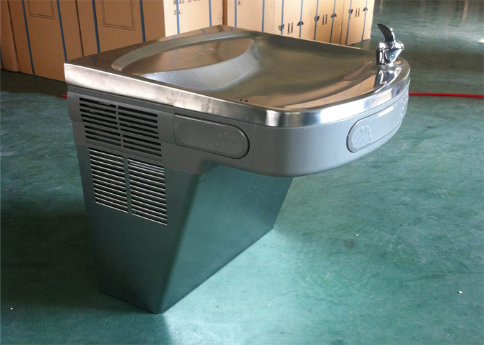 Single Basin Drinking Water Fountain , Stainless Steel Drinking Fountain