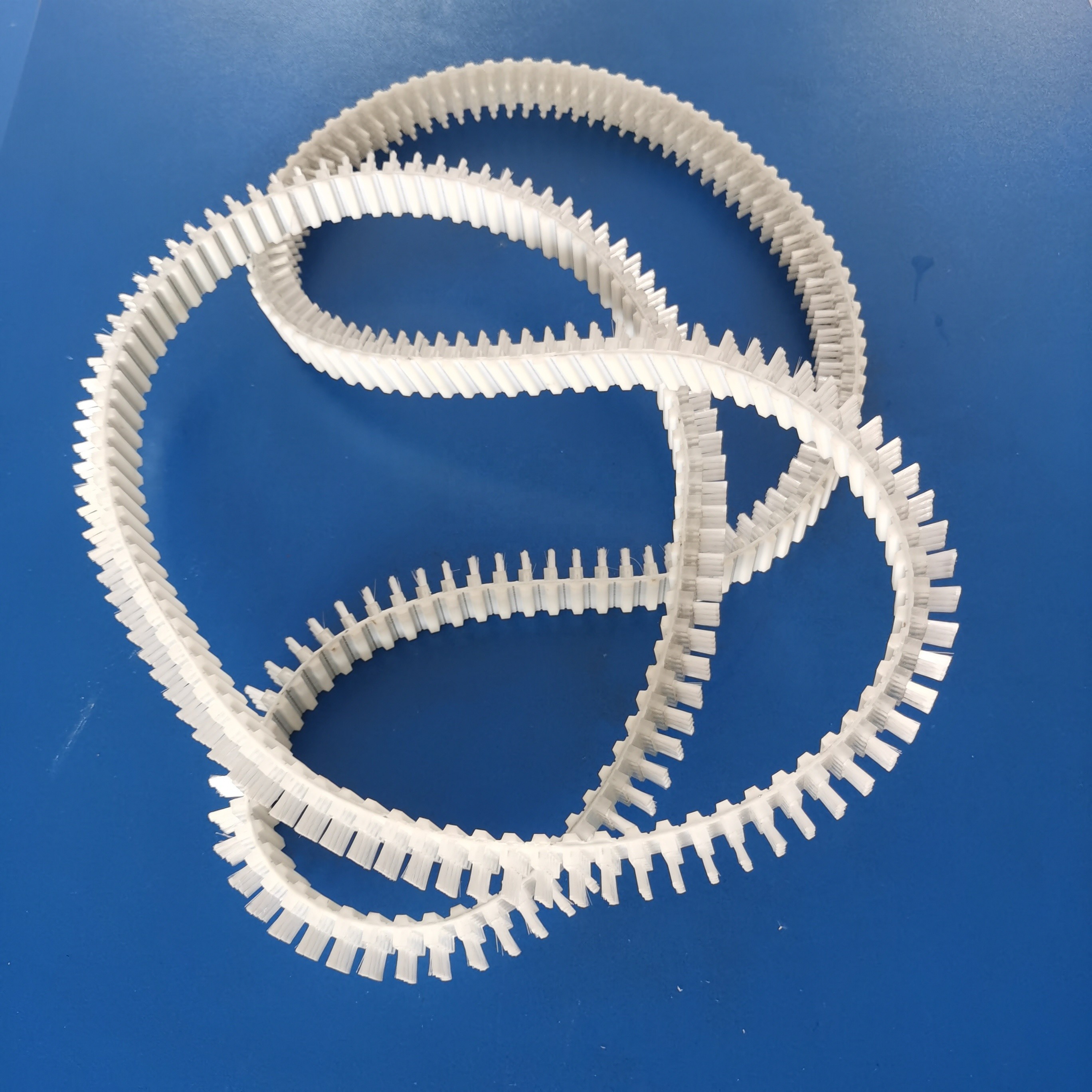 Toothed Convenyor Belt Brush For Pharmaceutical Machine Cartridge Sorter