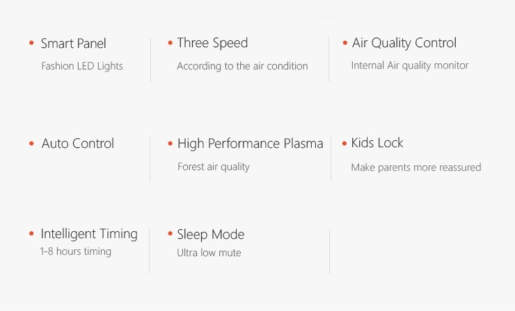 UVC Hepa Air Purifier For Allergies OEM 300m3/h Smoke Removal