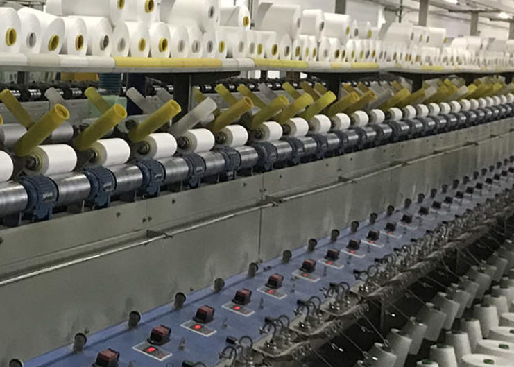 30/2 JMT Brand Spun Raw White Crease Resistant Polyester Yarn