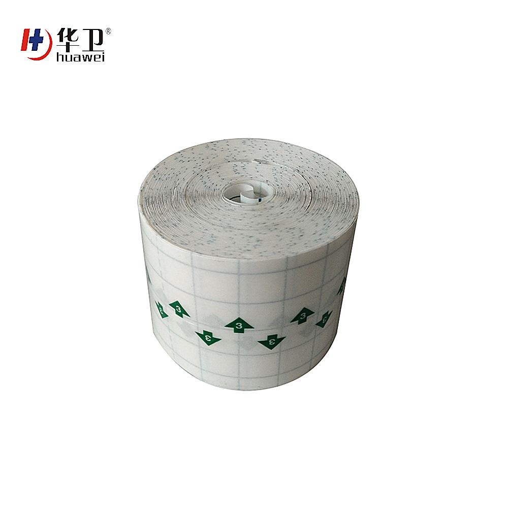 polyurethane PU film with adhesive and release paper for wound dressing